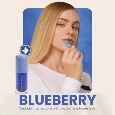 Gloss Lip Mari Maria Juice Blueberry