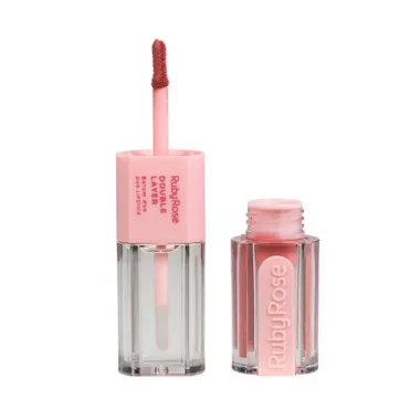 Batom Duo Ruby Rose Double Layer HBL6102 Cor Dl40