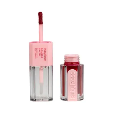 Batom Duo Ruby Rose Double Layer HBL6102 Cor Dl70