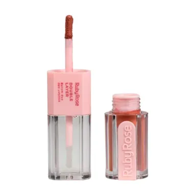 Batom Duo Ruby Rose Double Layer HBL6102 Cor Dl80