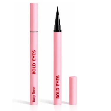 Caneta Delineadora Ruby Rose Bold Eyes Preto HBE2100
