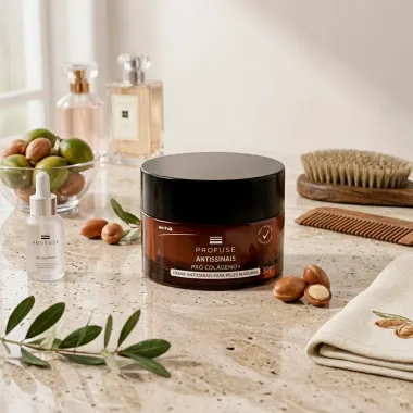 Creme Facial Profuse Antissinais  Pr&oacute; Col&aacute;geno para Peles Maduras 30g