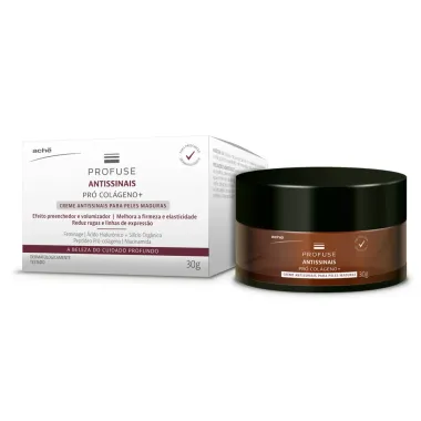 Creme Facial Profuse Antissinais  Pr&oacute; Col&aacute;geno para Peles Maduras 30g