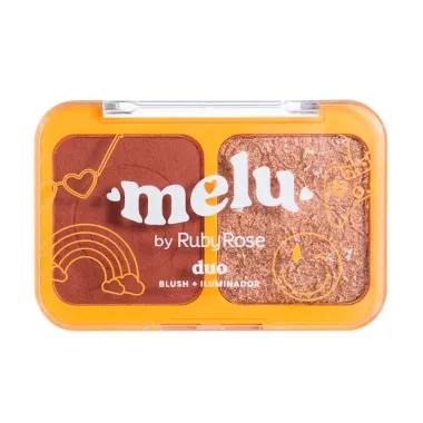 Blush e Iluminador Melu by Ruby Rose Duo RR10023