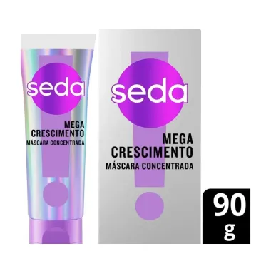 M&aacute;scara Concentrada com Prote&iacute;na para Tratamento Seda Mega Crescimento 90g