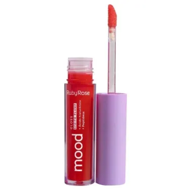 Gloss Labial Ruby Rose Mood Efeito Plump Hb573