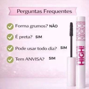 M&aacute;scara de C&iacute;lios Ruby Rose The Lash Hichi Hbe2007