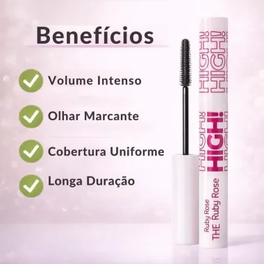 M&aacute;scara de C&iacute;lios Ruby Rose The Lash Hichi Hbe2007