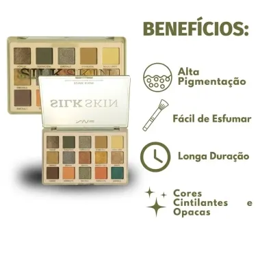 Paleta de Sombra Ruby Rose Nature Gleam Hb e2205