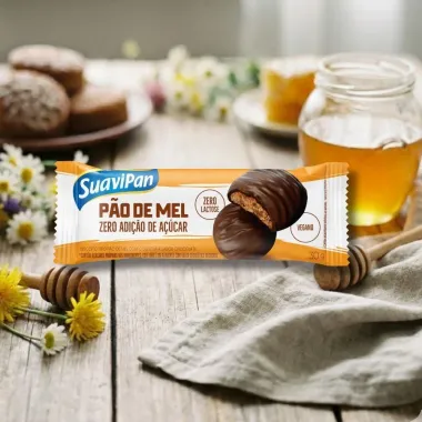P&atilde;o de Mel SuaviPan Zero Adi&ccedil;&atilde;o de A&ccedil;&uacute;car 30g