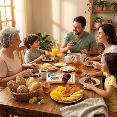 P&atilde;o de Mel SuaviPan Zero Adi&ccedil;&atilde;o de A&ccedil;&uacute;car 30g