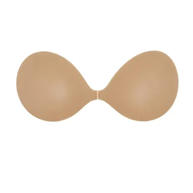Suti&atilde; de Silicone Invis&iacute;vel Toda Up Invisible Up Cor Creme Tamanho G 44/48