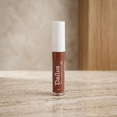 Batom L&iacute;quido Matte Dailus Cor Cappuccino 12 Horas 4ml
