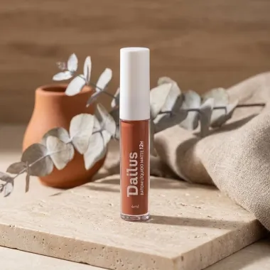 Batom L&iacute;quido Matte Dailus Cor Cappuccino 12 Horas 4ml