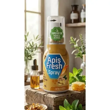 Apis Fresh Arte Nativa Pr&oacute;polis verde, Mel e Gengibre Spray 35ml