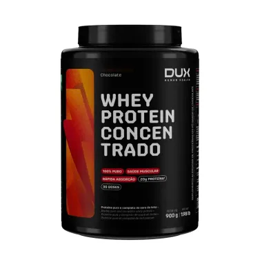 Whey Protein Concentrado Dux Sabor Chocolate 450g