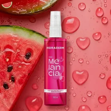 Body Splash Hidraderm Melancia e Agua de Coco 190ml