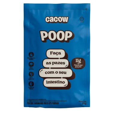 Mix de Farinhas Rico em Fibras Cacow Poop Sach&ecirc; 25g