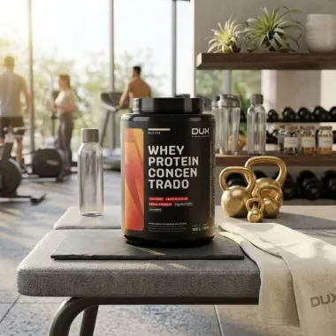 Whey Protein Concentrado Dux Sabor Baunilha 900g