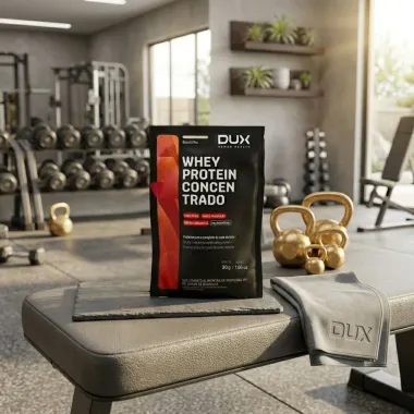 Whey Protein Concentrado Dux Baunilha Sach&ecirc; 30g