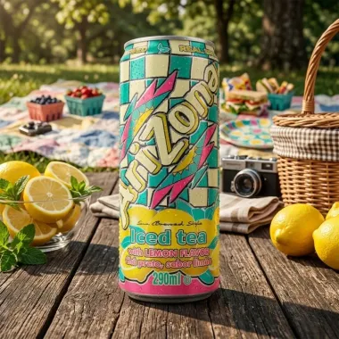 Ch&aacute; Preto Arizona Iced Tea Sabor Lim&atilde;o 290ml