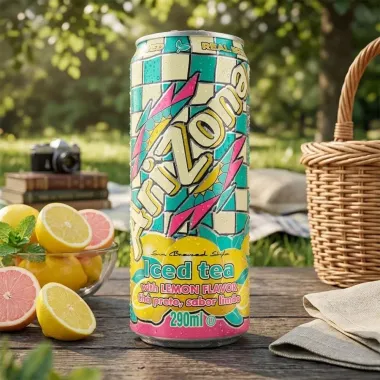 Ch&aacute; Preto Arizona Iced Tea Sabor Lim&atilde;o 290ml
