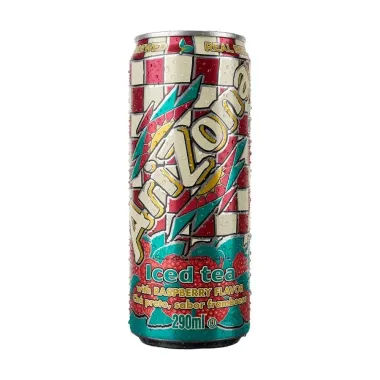 Ch&aacute; Preto Arizona Iced Tea Sabor Framboesa 290ml