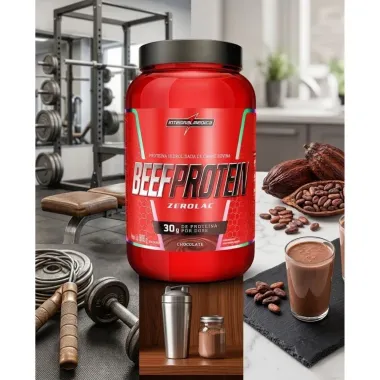 Beefprotein Zerolac Integralmedica Prote&iacute;na Hidrolisada Sabor Chocolate 900g