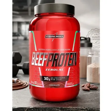 Beefprotein Zerolac Integralmedica Prote&iacute;na Hidrolisada Sabor Chocolate 900g