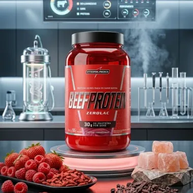 Beefprotein Zerolac Integralmedica Prote&iacute;na Hidrolisada Sabor Frutas Vermelhas 900g