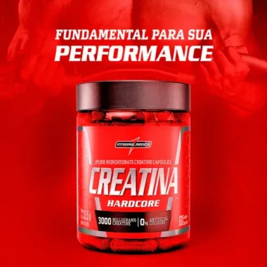 Creatina Integralmedica Hardcore com 60 Capsulas