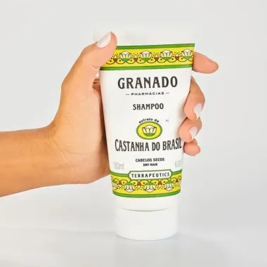 Shampoo Granado Terrapeutics Castanha do Brasil para Cabelos Secos 180ml