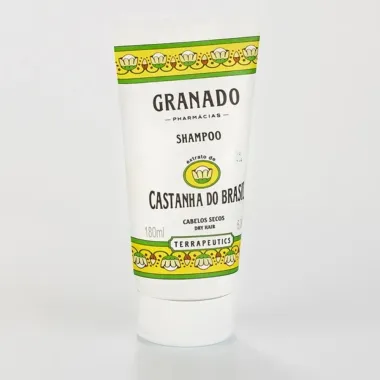 Shampoo Granado Terrapeutics Castanha do Brasil para Cabelos Secos 180ml