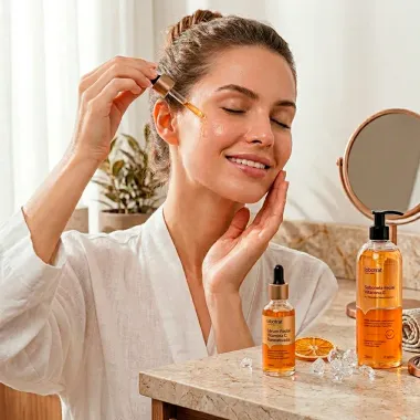 Sabonete Facial Vitamina C Labotrat DermoSkin para Todo os Tipos de Pele 280ml