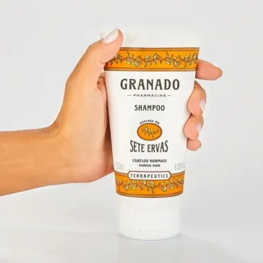 Shampoo Granado Terrapeutics Sete Ervas para Cabelos Normais 180ml