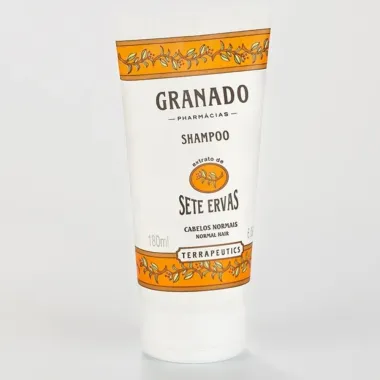 Shampoo Granado Terrapeutics Sete Ervas para Cabelos Normais 180ml