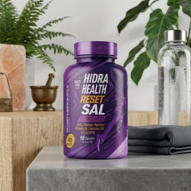 Hidra Health Labs Reset Sal Eletrol&iacute;tico com 90 Capsulas
