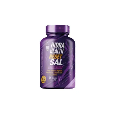 Hidra Health Labs Reset Sal Eletrol&iacute;tico com 90 Capsulas