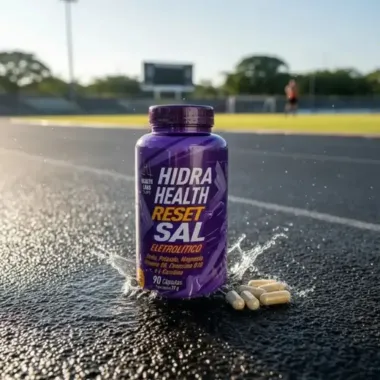 Hidra Health Labs Reset Sal Eletrol&iacute;tico com 90 Capsulas