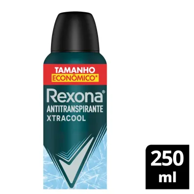 Desodorante Rexona Men Xtracool Fresh Aerosol Antitranspirante 72h 250ml Tamanho Econ&ocirc;mico