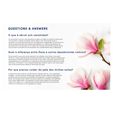 Desodorante Dove Beauty Care Magn&oacute;lia e Jasmin Aerossol Antitranspirante 250ml Tamanho Econ&ocirc;mico