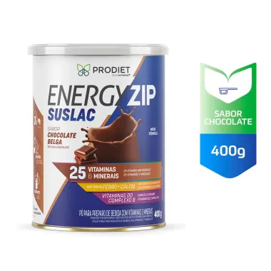 EnergyZip Suslac Prodiet Sabor Chocolate Belga 400g