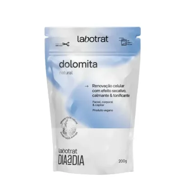 Dolomita Natural Labotrat Dia a Dia Facial, Corporal e Capilar 200g