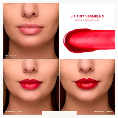 LipTint Boca Rosa Vermelho 10ml