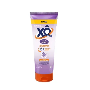 Gel Repelente de Insetos Infantil X&ocirc; Inseto Hora do Sono Icaridina 95g