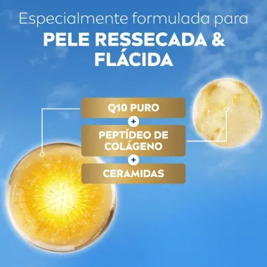 S&eacute;rum Reparador 3 em 1 Nivea Q10 Antissinais Col&aacute;geno Expert Rosto, Pesco&ccedil;o e Colo 30ml