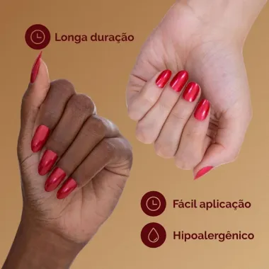 Esmalte Risqu&eacute; Mist&eacute;rios do Inverno Calor da Fogueira Met&aacute;lico 9ml