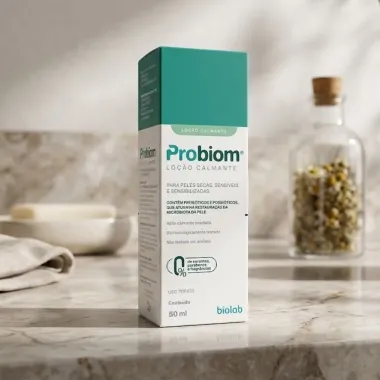 Lo&ccedil;&atilde;o Calmante Probiom para Pele secas, Sens&iacute;veis e Sensibilizadas 50ml