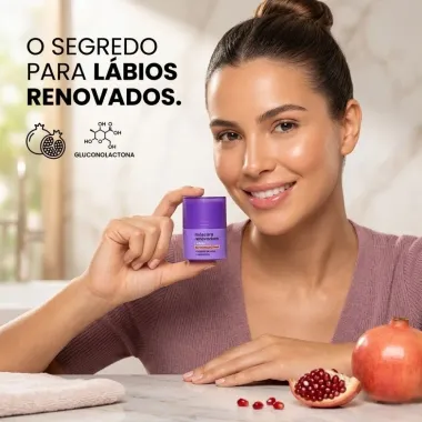 M&aacute;scara Renovadora Labial Sallve Gluconolactona 14g