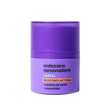 M&aacute;scara Renovadora Labial Sallve Gluconolactona 14g